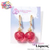 Preorder - Sailor Moon x Liquem Cherry Cosmic Heart Earrings (Red)