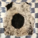 Black & Ivory Sheepskin Vest