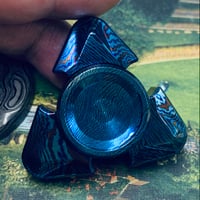 Image 2 of Fidget Spinner LordVader in Timascus Blue