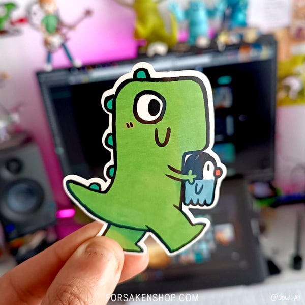 Image of Tiny and Pengy - sticker
