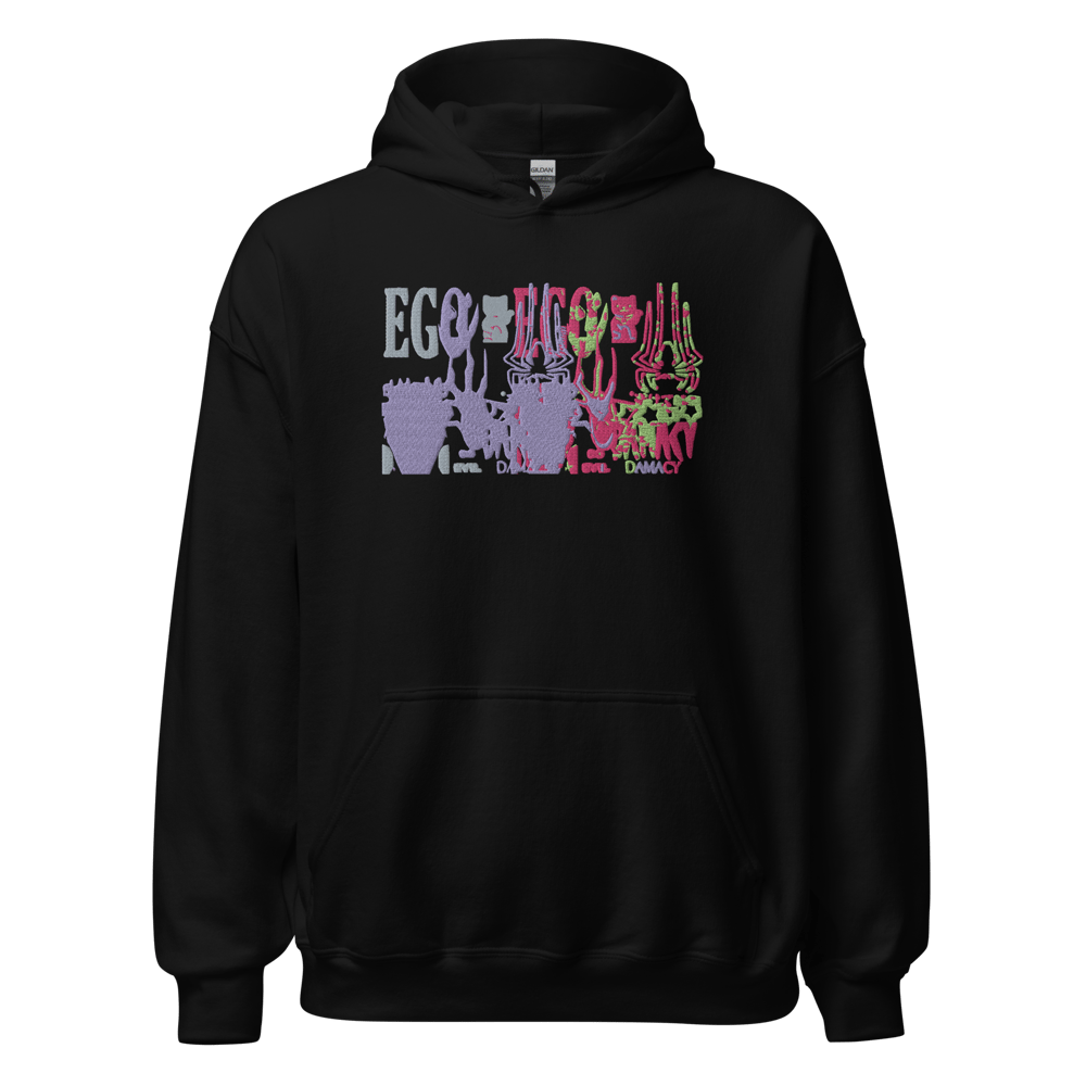 damacy forever//embroidered hoodie (many colour options)