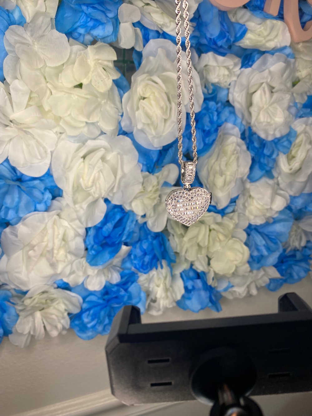 Photo heart Necklace