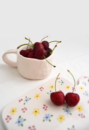 Image of TABLA DE CERÁMICA 3 - HECHA Y PINTADA A MANO