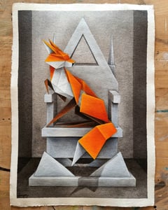 Image of "A New King" original painting