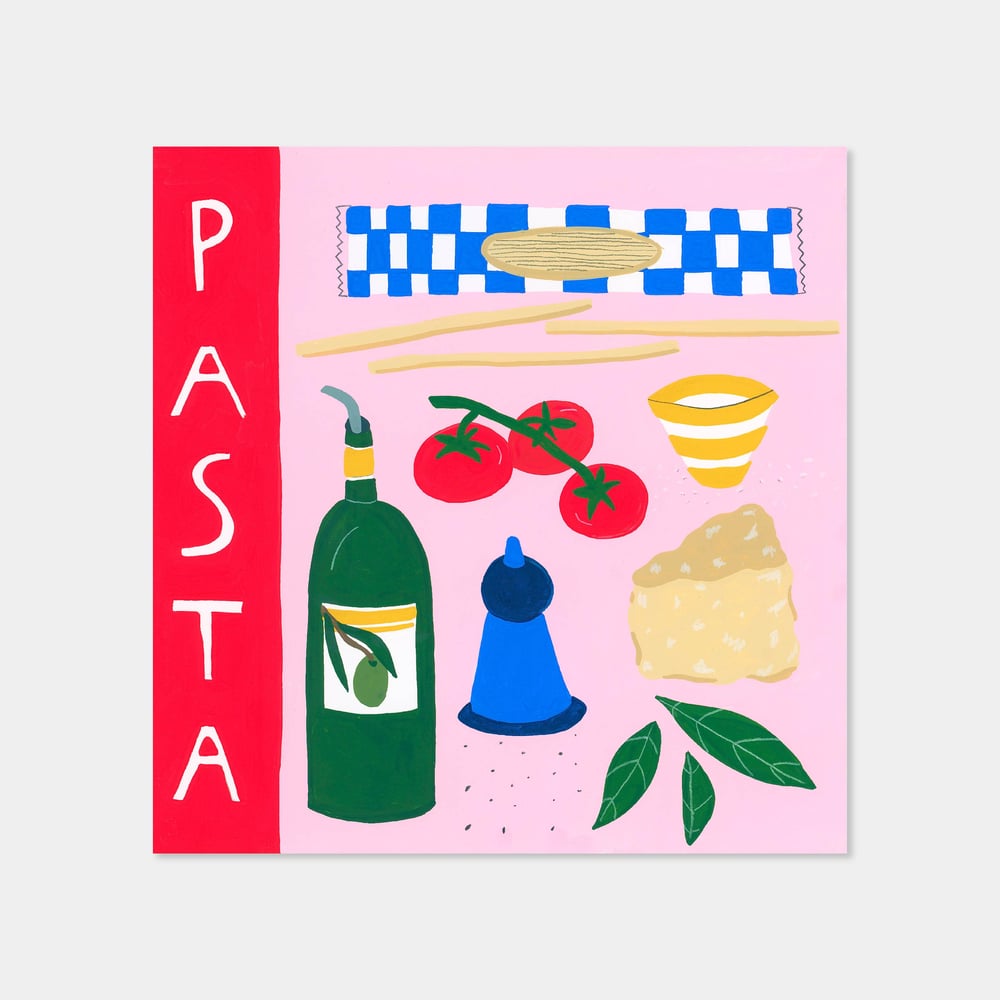Image of Pasta - Original Illustration