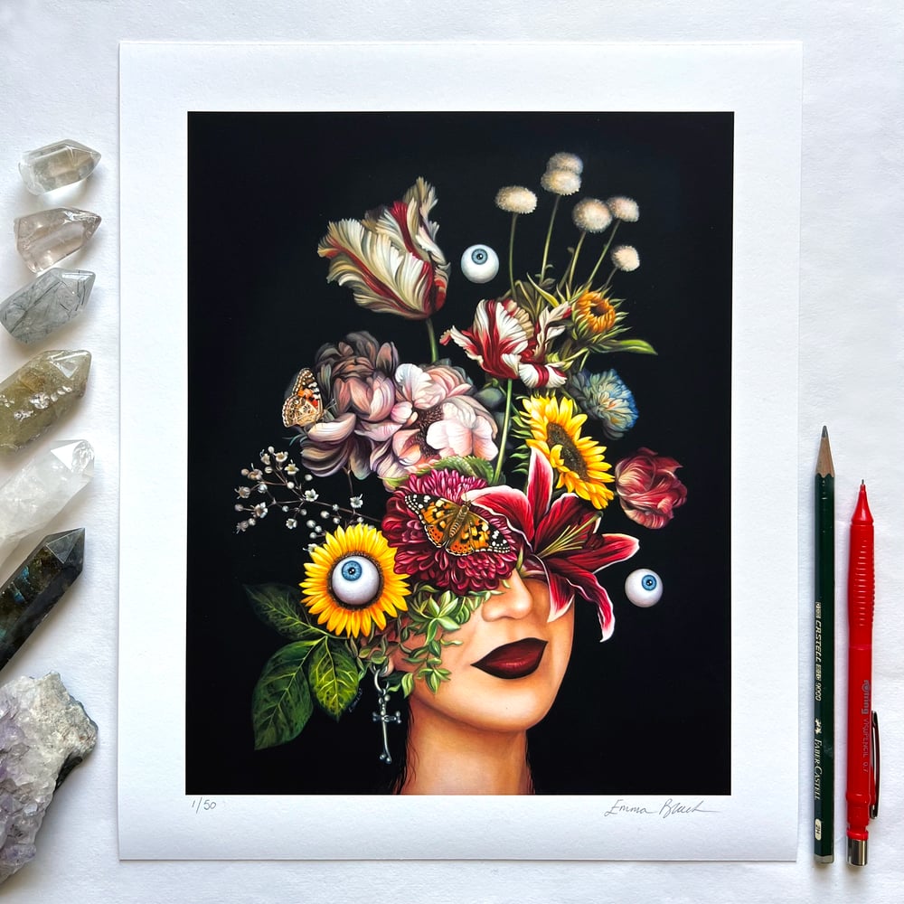 Image of Limited Edition ''The Painted Lady' Giclée Print - Standard Edition of 50