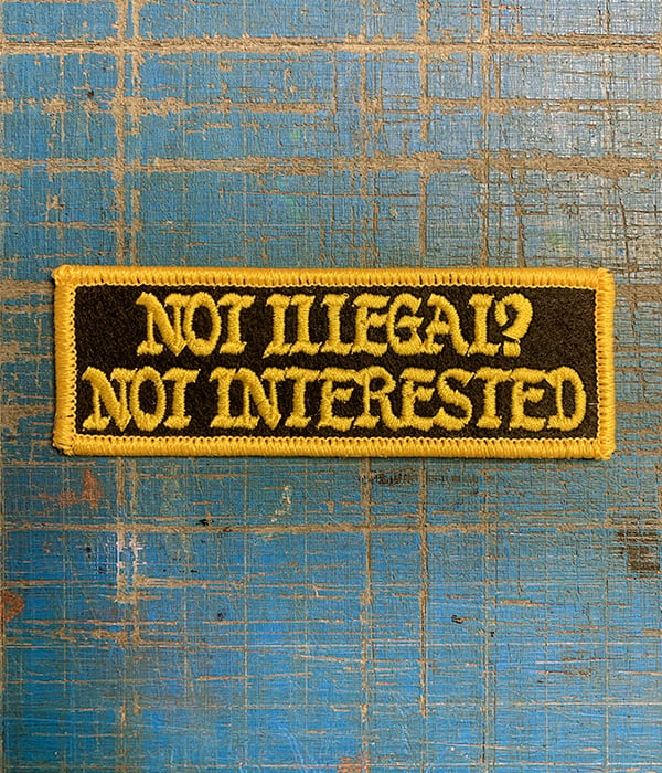 Image of Illegal Patch