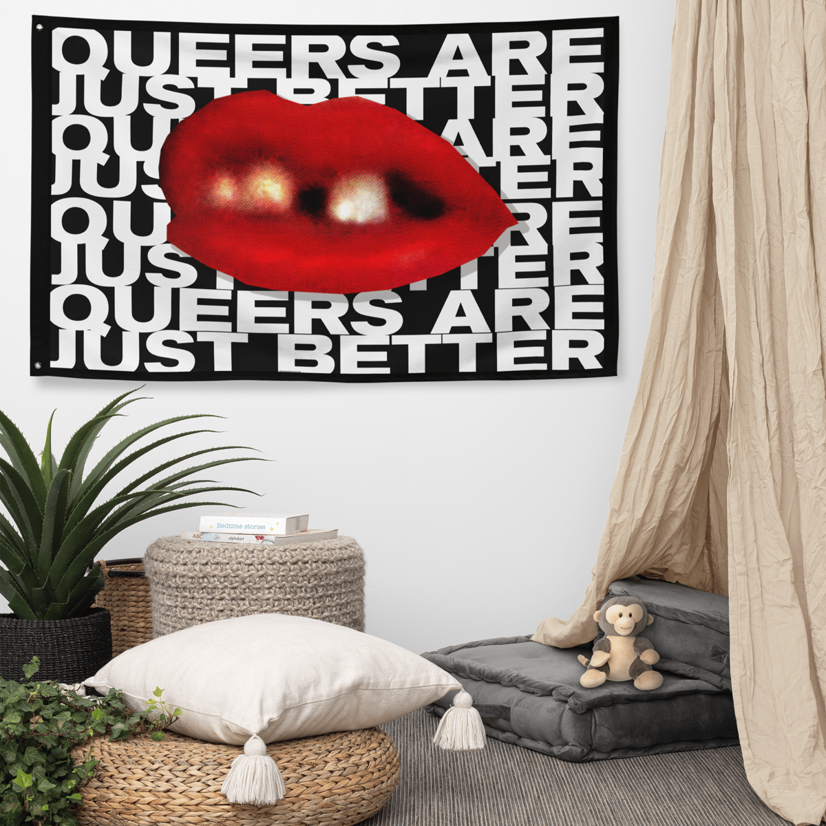 Image of Queers Are Just Better Flag 