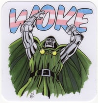 Image 1 of Woke Doom Sticker Pack