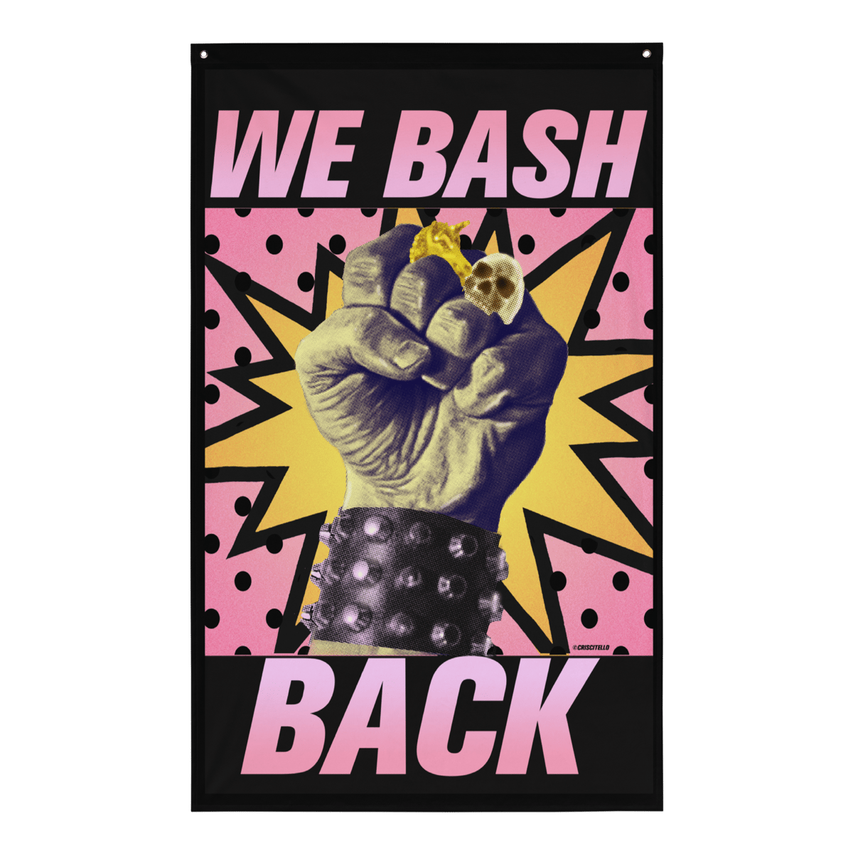 We Bash Back Flag HOMODROME