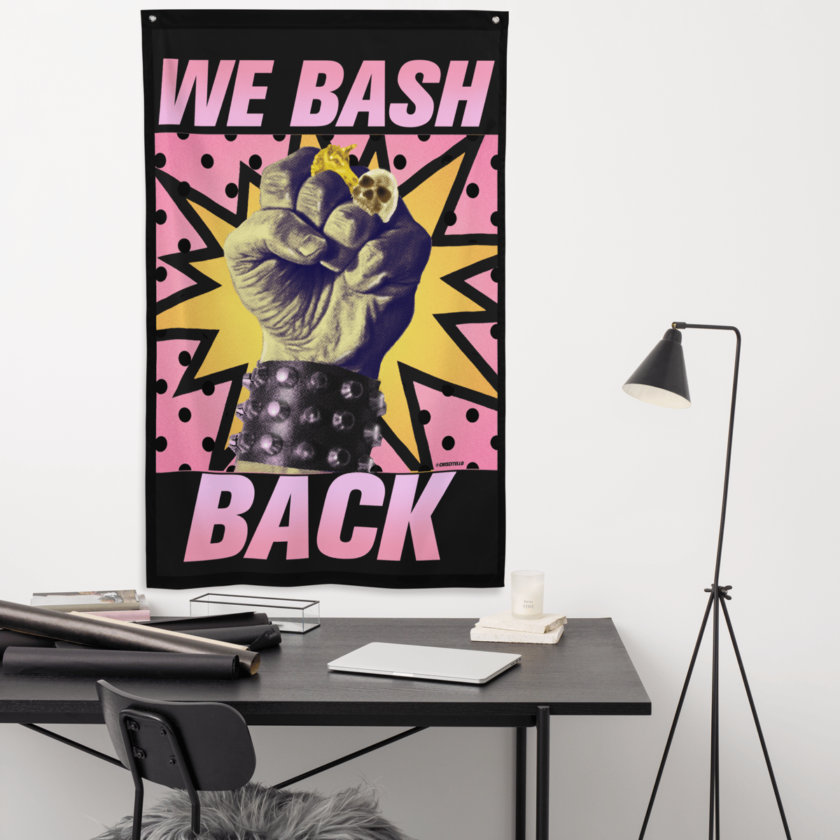 Image of We Bash Back Flag 