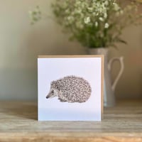 Image 4 of HEDGEHOG CARD