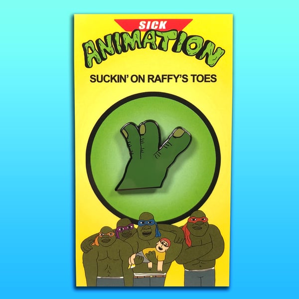 Raffy's Toes Pin - Sick Animation Shop