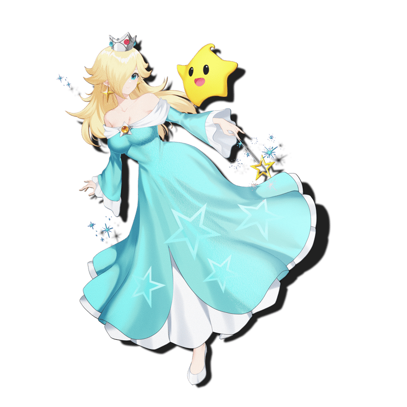 Rosalina and Luma SlightlyDDesigns