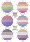 J/P Pride Sticker Sheet