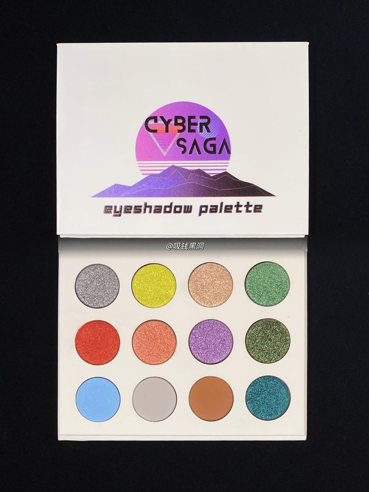 Image of CYBER SAGA Palette 12 Shades