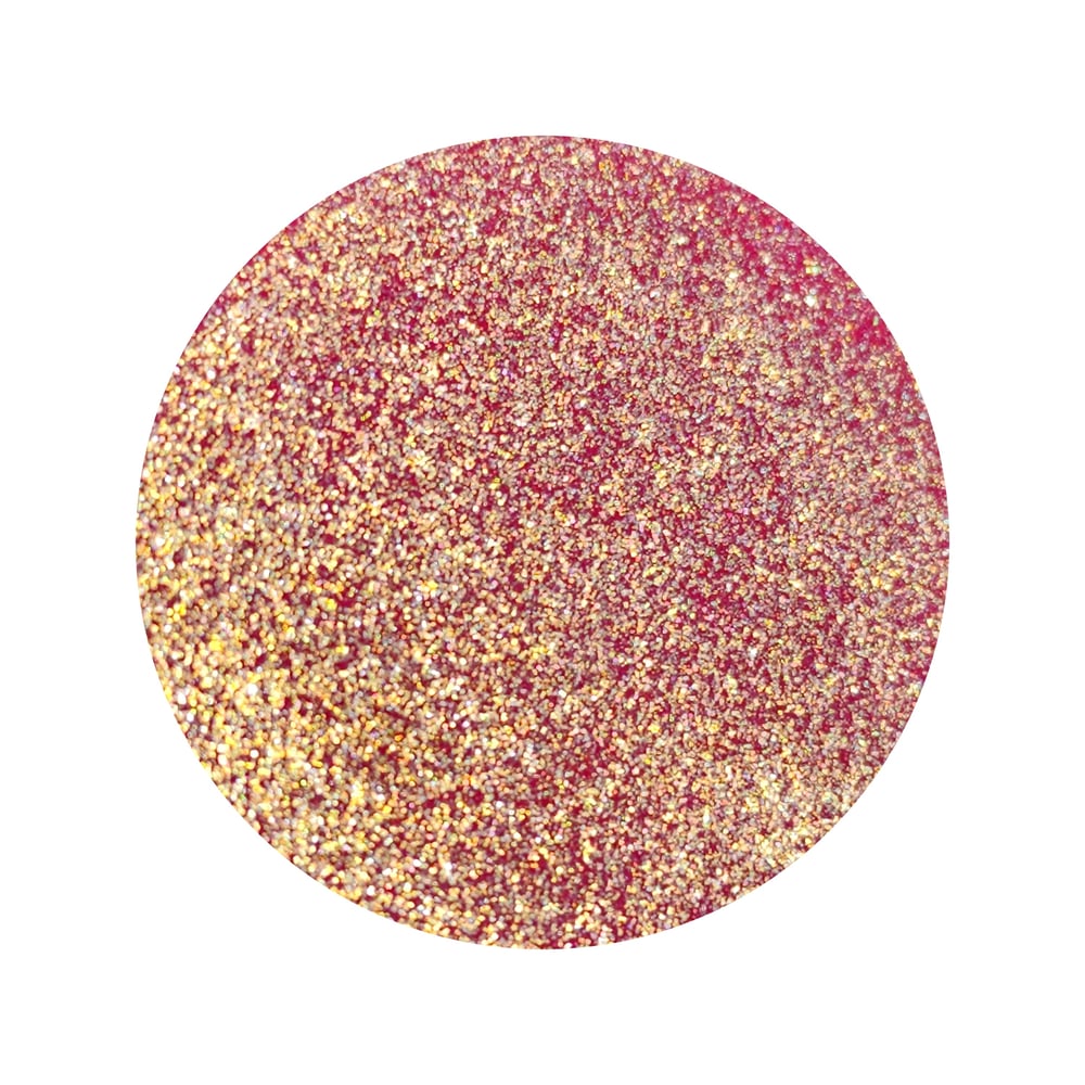 Image of AH PUCH pressed highlighter peach pink gold diamond