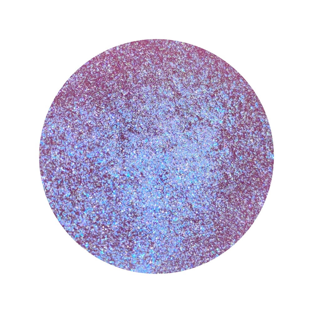 Image of Enma pressed highlighter lavender pink blue diamond 40mm pan