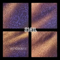Image 2 of Sigil new hybrid glittery shimmer trichrome 23mm pan