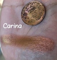 Image 3 of Carina Multichrome chameleon 26mm pressed pan darkened shimmery