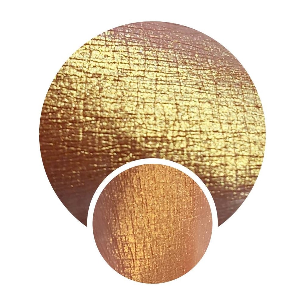 Image of Multichrome Holy Fire chameleon pressed pan shimmer gold yellow orange vegan