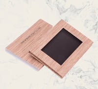 Image 1 of Empty Eyeshadow Magnetic Palette Sparkly Beige Design Pattern