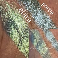 Image 3 of Magic Multichrome chameleon moonshifter Elara mineral color shifting loose
