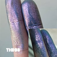 Image 2 of Magic Multichrome chameleon moonshifter Thebe mineral color shifting iridescent loose