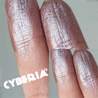 Image 3 of Cyberia lavender silver beige brown color