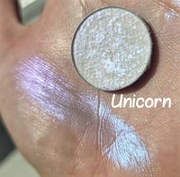 Image 2 of Folklore Collection Iridescent Duochrome Unicorn shimmery Blue to violet pinkish