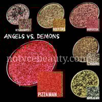 Image 5 of Multichrome Holy Fire chameleon pressed pan shimmer gold yellow orange vegan