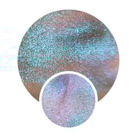 Image 1 of Space Face Multichrome chameleon pressed seafoam orangey mint green pastel pink