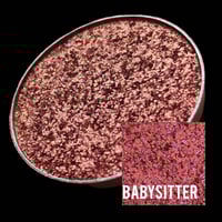 Image 3 of Multichrome Babysitter chameleon pressed pan shimmer raspberry violet pink silver
