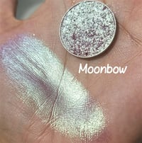 Image 3 of Multichrome 26mm Moonbow chameleon pressed pan beige mint gold turquoise