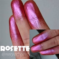 Image 2 of MULTICHROME Rosette chameleon pressed pan shimmery silver magenta purple pink