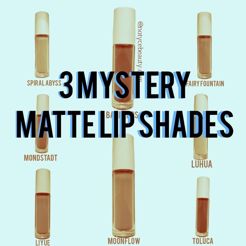 Image of 3 MYSTERY Dream Matte Liquid Lipstick Lip Colors