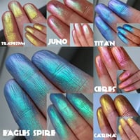Image 2 of BUILD YOUR OWN 12 shade palette Multi chrome chameleon 26mm pans