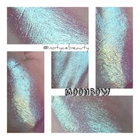 Image 4 of Multichrome 26mm Moonbow chameleon pressed pan beige mint gold turquoise