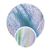 Image 1 of Multichrome 26mm Solar Storm chameleon pressed pan sea blue pink gold green color shift