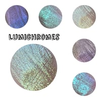 Image 3 of MYSTERY Lumichrome Bundle set of 3 Multi chrome chameleon liquid eyeshadow