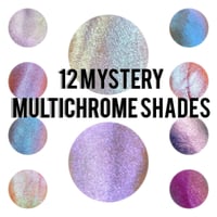 Image 1 of MYSTERY Multichrome BUNDLE 12 random chameleon 26mm pressed pans Bundle Set