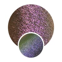 Image 1 of Multichrome 26mm Cosmos Redshift chameleon pressed pan plum pink violet olive golden green