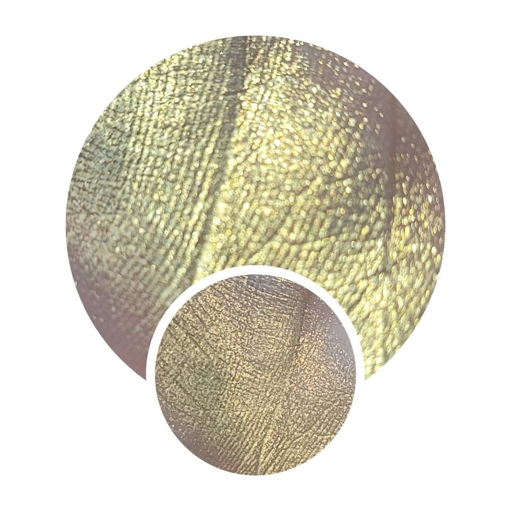 Image of Multichrome Sky Garden chameleon pressed pan shimmer Silver Lime Yellow Gold
