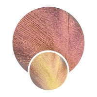 Image 1 of Multichrome Sun Ray chameleon pressed pan shimmer Beige Sherbet Pink orange Gold