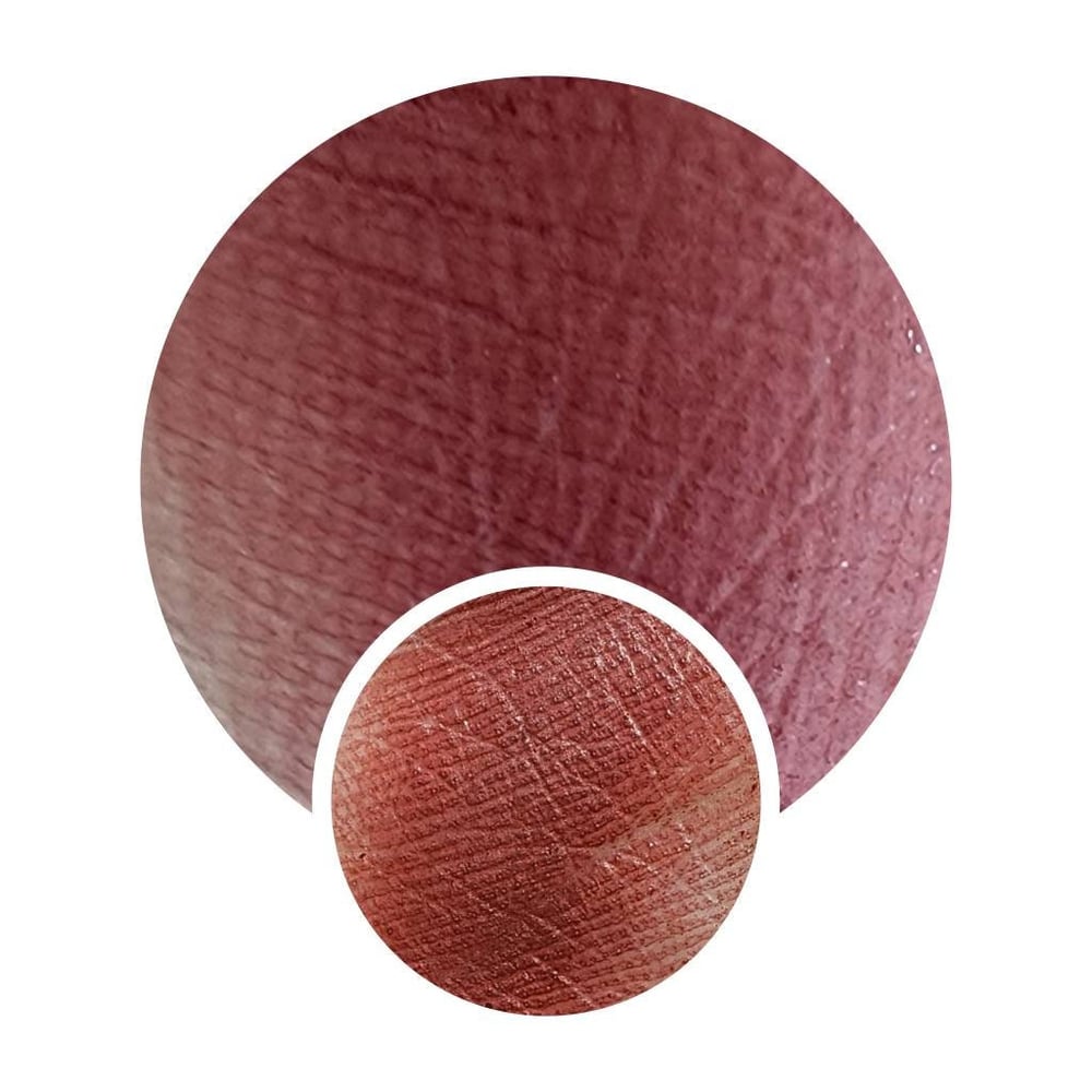 Image of Kiss Matte eyeshadow soft red mauve pink color 26mm