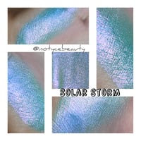 Image 4 of Multichrome 26mm Solar Storm chameleon pressed pan sea blue pink gold green color shift