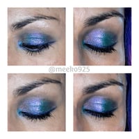 Image 5 of Multichrome 26mm Solar Storm chameleon pressed pan sea blue pink gold green color shift