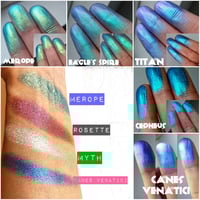 Image 3 of MULTICHROME bundle set of 5 chameleon Sea Goddess blue seagreen turquoise