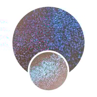 Image 1 of ZETA Multichrome chameleon pressed pan maroonish pink to icy blue teal