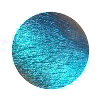 Image 2 of Multichrome Cepheus chameleon pressed pan shimmery metallic blue to turquoise